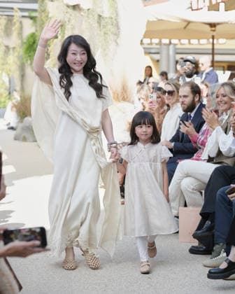 September 23, 2026, Milan, Lombardy, Italy: Models present the SARAWONG Spring Summer 2027 collection during Milan Fashion Week in Milan Italy on September 23 2026. The new collection was unveiled at 10 Corso Como during the official Milan Fashion Week Spring Summer 2027 calendar. Milan Italy  - ZUMAp285 20260923_zep_p285_005 Copyright: xGennaroxPiscopox