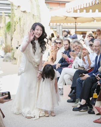 September 23, 2026, Milan, Lombardy, Italy: Models present the SARAWONG Spring Summer 2027 collection during Milan Fashion Week in Milan Italy on September 23 2026. The new collection was unveiled at 10 Corso Como during the official Milan Fashion Week Spring Summer 2027 calendar. Milan Italy  - ZUMAp285 20260923_zep_p285_008 Copyright: xGennaroxPiscopox