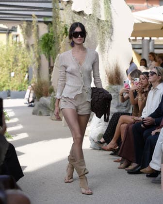 September 23, 2026, Milan, Lombardy, Italy: Models present the SARAWONG Spring Summer 2027 collection during Milan Fashion Week in Milan Italy on September 23 2026. The new collection was unveiled at 10 Corso Como during the official Milan Fashion Week Spring Summer 2027 calendar. Milan Italy  - ZUMAp285 20260923_zep_p285_028 Copyright: xGennaroxPiscopox