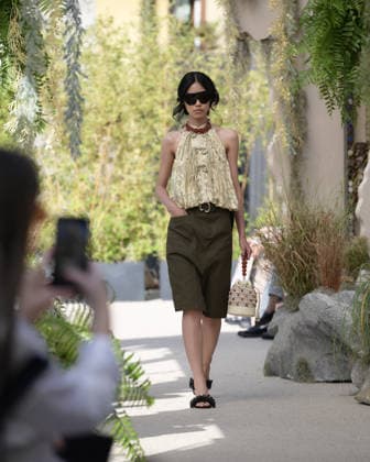 September 23, 2026, Milan, Lombardy, Italy: Models present the SARAWONG Spring Summer 2027 collection during Milan Fashion Week in Milan Italy on September 23 2026. The new collection was unveiled at 10 Corso Como during the official Milan Fashion Week Spring Summer 2027 calendar. Milan Italy  - ZUMAp285 20260923_zep_p285_035 Copyright: xGennaroxPiscopox