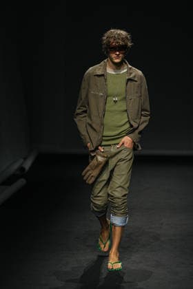 IPA88884949 - Milan, Milan Women™s Fashion Week Spring Summer 2027 - Women™s Fashion, Spring Summer 2027 - Maison Margiela fashion show - runway pictured: models  Copyright: xRiccardoxGIordanox xRiccardoxGiordano IPAx IPA88884949