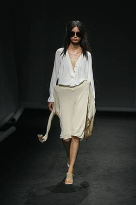 IPA88884986 - Milan, Milan Women™s Fashion Week Spring Summer 2027 - Women™s Fashion, Spring Summer 2027 - Maison Margiela fashion show - runway Pictured: models  Copyright: xRiccardoxGIordanox xRiccardoxGiordano IPAx IPA88884986