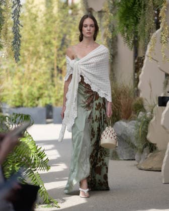 September 23, 2026, Milan, Lombardy, Italy: Models present the SARAWONG Spring Summer 2027 collection during Milan Fashion Week in Milan Italy on September 23 2026. The new collection was unveiled at 10 Corso Como during the official Milan Fashion Week Spring Summer 2027 calendar. Milan Italy  - ZUMAp285 20260923_zep_p285_072 Copyright: xGennaroxPiscopox