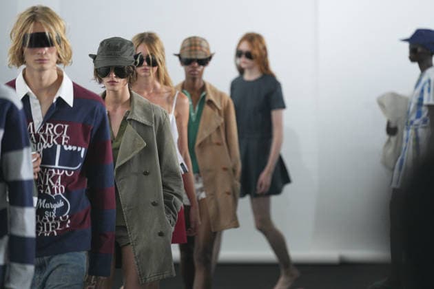 Entertainment Bilder des Tages #2 IPA88885017 - Milan, Milan Women™s Fashion Week Spring Summer 2027 - Women™s Fashion, Spring Summer 2027 - Maison Margiela fashion show - runway Pictured: models  Copyright: xRiccardoxGIordanox xRiccardoxGiordano IPAx IPA88885017