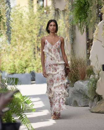 September 23, 2026, Milan, Lombardy, Italy: Models present the SARAWONG Spring Summer 2027 collection during Milan Fashion Week in Milan Italy on September 23 2026. The new collection was unveiled at 10 Corso Como during the official Milan Fashion Week Spring Summer 2027 calendar. Milan Italy  - ZUMAp285 20260923_zep_p285_081 Copyright: xGennaroxPiscopox