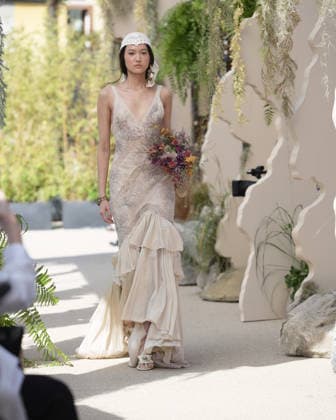 September 23, 2026, Milan, Lombardy, Italy: Models present the SARAWONG Spring Summer 2027 collection during Milan Fashion Week in Milan Italy on September 23 2026. The new collection was unveiled at 10 Corso Como during the official Milan Fashion Week Spring Summer 2027 calendar. Milan Italy  - ZUMAp285 20260923_zep_p285_096 Copyright: xGennaroxPiscopox
