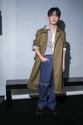 IPA88885963 - Milan, Milan Women™s Fashion Week Spring Summer 2027 - Women™s Fashion, Spring Summer 2027 - Maison Margiela fashion show - front row Pictured: Park Siwoo  Copyright: xRiccardoxGIordanox xRiccardoxGiordano IPAx IPA88885963