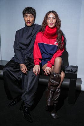 IPA88885968 - Milan, Milan Women™s Fashion Week Spring Summer 2027 - Women™s Fashion, Spring Summer 2027 - Maison Margela fashion show - front row in the photo: guest  Copyright: xRiccardoxGIordanox xRiccardoxGiordano IPAx IPA88885968