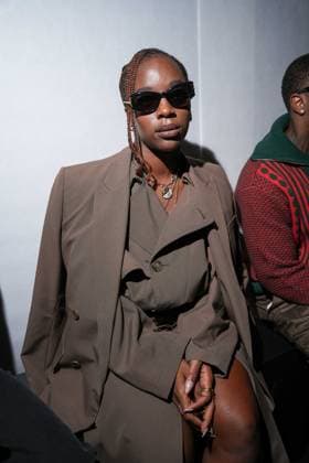 IPA88885981 - Milan, Milan Women™s Fashion Week Spring Summer 2027 - Women™s Fashion, Spring Summer 2027 - Maison Margiela fashion show - front row Pictured: guest  Copyright: xRiccardoxGIordanox xRiccardoxGiordano IPAx IPA88885981
