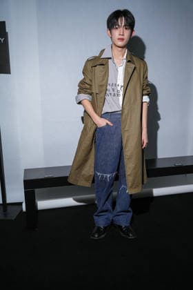 IPA88885964 - Milan, Milan Women™s Fashion Week Spring Summer 2027 - Women™s Fashion, Spring Summer 2027 - Maison Margiela fashion show - front row Pictured: Park Siwoo  Copyright: xRiccardoxGIordanox xRiccardoxGiordano IPAx IPA88885964