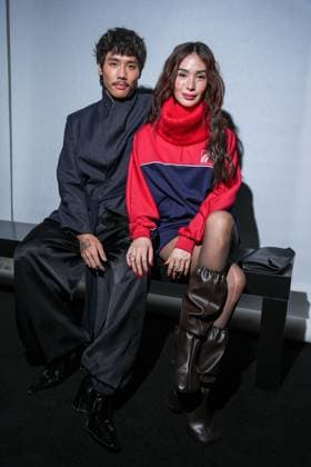 IPA88885967 - Milan, Milan Women™s Fashion Week Spring Summer 2027 - Women™s Fashion, Spring Summer 2027 - Maison Margiela fashion show - front row in the photo: guest  Copyright: xRiccardoxGIordanox xRiccardoxGiordano IPAx IPA88885967
