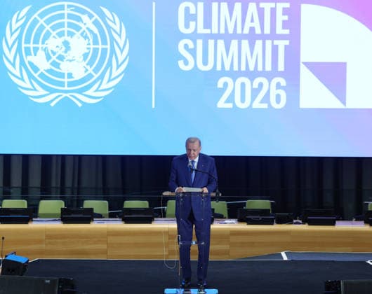 Turkish President Erdogan attends UN Secretary-General s climate event in New York NEW YORK, UNITED STATES - SEPTEMBER 23: (----EDITORIAL USE ONLY - MANDATORY CREDIT - TURKISH PRESIDENCY MURAT KULA HANDOUT - NO MARKETING NO ADVERTISING CAMPAIGNS - DISTRIBUTED AS A SERVICE TO CLIENTS----) Turkish President Recep Tayyip Erdogan makes a speech as he attends the UN Secretary-General s climate event at the United Nations headquarters in New York, United States, on September 23, 2026. Turkish Presidency Murat Kula Handout Anadolu New York United States. Editorial use only. Please get in touch for any other usage.  Copyright: x2026xAnadoluxTurkishxPresidencyx xMuratxKulax xHandoutx