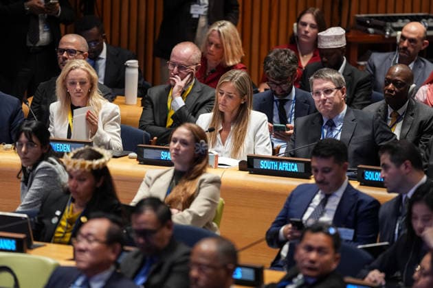 UN Climate Summit 2026 held at headquarters in New York NEW YORK, UNITED STATES - SEPTEMBER 23: The UN Climate Summit 2026 is held at the United Nations headquarters in New York, United States, on September 23, 2026. Mehmet Eser Anadolu New York United States. Editorial use only. Please get in touch for any other usage.  Copyright: x2026xAnadoluxMehmetxEserx