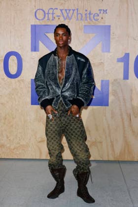 MFW Spring Summer 2027 Off-White™ 10x10 Imaginary Palace Party MP MILAN, ITALY - SEPTEMBER 23: Alton Mason attends Off-White™ 10x10 Imaginary Palace during Milan Fashion Week Womenswear Spring Summer 2027 on September 23, 2026 in Milan, Italy. Photo by Marco Piovanotto Abacapress.com Milan Italy  Copyright: xPiovanottoxMarco ABACAx