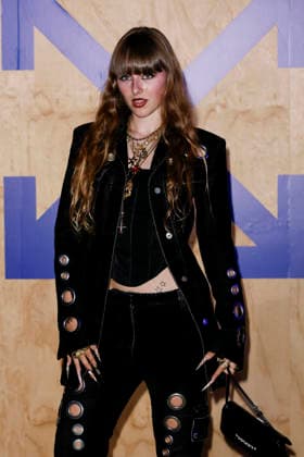 MFW Spring Summer 2027 Off-White™ 10x10 Imaginary Palace Party MP MILAN, ITALY - SEPTEMBER 23: BTW Nicole attends Off-White™ 10x10 Imaginary Palace during Milan Fashion Week Womenswear Spring Summer 2027 on September 23, 2026 in Milan, Italy. Photo by Marco Piovanotto Abacapress.com Milan Italy  Copyright: xPiovanottoxMarco ABACAx