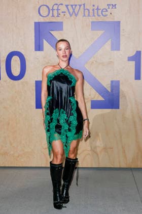 MFW Spring Summer 2027 Off-White™ 10x10 Imaginary Palace Party MP MILAN, ITALY - SEPTEMBER 23: Grace Rosà Jackson attends Off-White™ 10x10 Imaginary Palace during Milan Fashion Week Womenswear Spring Summer 2027 on September 23, 2026 in Milan, Italy. Photo by Marco Piovanotto Abacapress.com Milan Italy  Copyright: xPiovanottoxMarco ABACAx