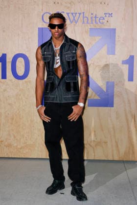 MFW Spring Summer 2027 Off-White™ 10x10 Imaginary Palace Party MP MILAN, ITALY - SEPTEMBER 23: Diamant Blazi attends Off-White™ 10x10 Imaginary Palace during Milan Fashion Week Womenswear Spring Summer 2027 on September 23, 2026 in Milan, Italy. Photo by Marco Piovanotto Abacapress.com Milan Italy  Copyright: xPiovanottoxMarco ABACAx