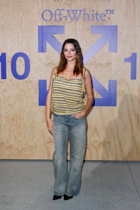MFW Spring Summer 2027 Off-White™ 10x10 Imaginary Palace Party MP MILAN, ITALY - SEPTEMBER 23: Eleonora Gaggero attends Off-White™ 10x10 Imaginary Palace during Milan Fashion Week Womenswear Spring Summer 2027 on September 23, 2026 in Milan, Italy. Photo by Marco Piovanotto Abacapress.com Milan Italy  Copyright: xPiovanottoxMarco ABACAx