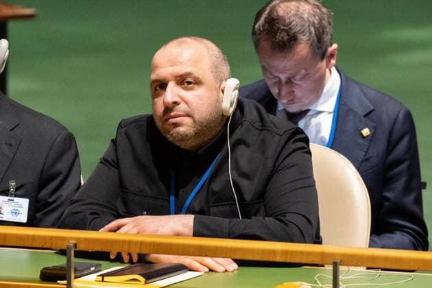 September 23, 2026, Bronx, New York, USA: Chief of Staff of President of Ukraine Kyrylo Budanov attends as President of Ukraine Volodymyr Zelenskyy speaks during General Debates on day 2 of UN General Assembly 81 at UN headquarters in New York, NY on September 23, 2026. Bronx USA - ZUMAr339 20260923_znp_r339_008 Copyright: xLevxRadinx