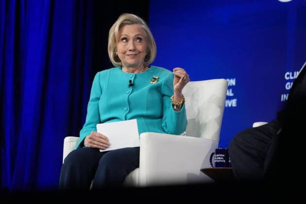 September 23, 2026, New York, Ny, USA: HILLARY RODHAM CLINTON attends the Clinton Global Initiative 2026 Annual Meeting, Day 2,.New York Hilton Midtown, NYC.September 23, 2026. New York USA  - ZUMAms4_ 20260923_faf_ms4_026 Copyright: xSoniaxMoskowitzxGordonx