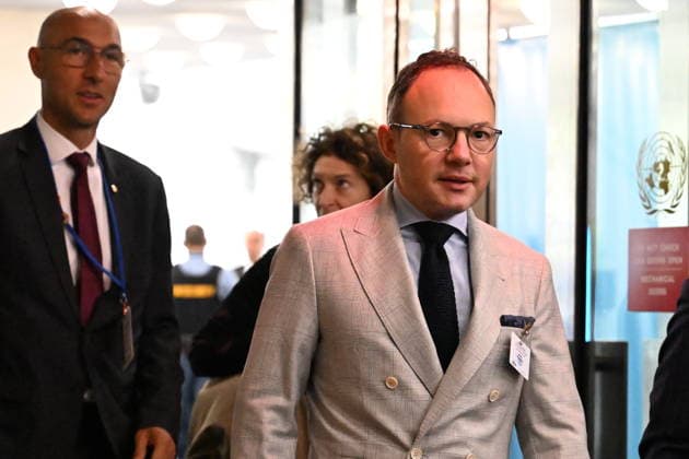 Day 2 of the Opening of the UNGA Prime Minister Xavier Espot Zamora of Andorra arrives for day 2 of the opening of the 81st Session of the United Nations General Assembly at United Nations Headquarters in New York, New York, USA on Wednesday, 23 September, 2026. Credit: CNP AdMedia EDITORIAL USE ONLY  Copyright: xx CNPx xAdMediax admphotosthree017624