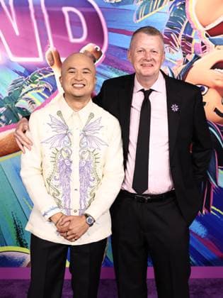 Los Angeles Premiere Of DreamWorks Animation s And Universal Pictures Forgotten Island Januel P Mercado and Mark Swift at the Los Angeles Premiere Of DreamWorks Animation s And Universal Pictures Forgotten Island held at the Lucas Museum of Narrative Art on September 23, 2026 in Los Angeles, California, United States. Los Angeles California United States Copyright: xXavierxCollin ImagexPressxAgencyx