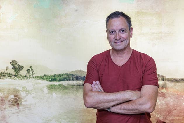 September 23, 2026, Düsseldorf: Artist Dieter Nuhr at the opening of the Foundations of Düsseldorf World Tour exhibition at Düsseldorf City Hall, North Rhine-Westphalia, Germany