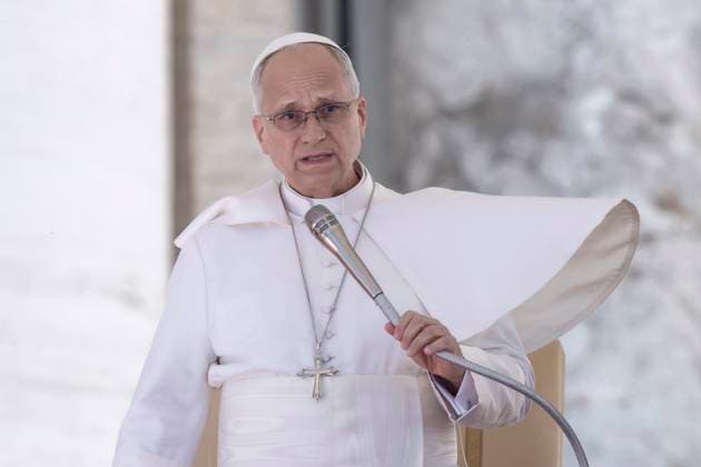 September 23, 2026, Vatican City, Vatican: Pope Leo XIV leads his weekly general audience in St. Peter s square at the Vatican.Pope Leo XIV during Weekly General Audience in Sanin Peter Square at Vatican Vatican City Vatican  - ZUMAs197 20260923_aaa_s197_240 Copyright: xMariaxGraziaxPicciarellax