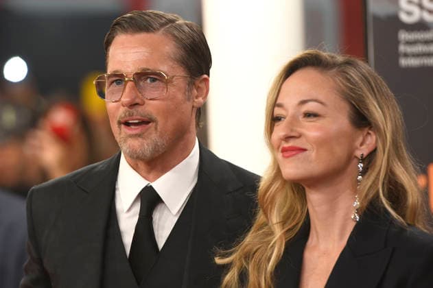 Brad Pitt and Olivia Hamilton at the premiere of the film *Heart of the Beast* at the 74th San Sebastián International Film Festival (Festival Internacional de Cine de San Sebastián) in San Sebastián, September 23, 2026 Foto:xC.xNiehausx xFuturexImagex beast_6925