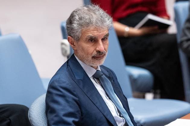 September 23, 2026, New York, New York, USA: Yoshua Bengio, Professor, co-chair of the UN International Independent Panel on AI attends Security Council meeting on Artificial intelligence and international security at UN Headquarters in New York, NY on September 23, 2026. New York USA - ZUMAr339 20260923_znp_r339_088 Copyright: xLevxRadinx