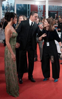 Brad Pitt, Ines de Ramon — — Screening of *Heart of the Beast* during the 74th San Sebastián International Film Festival (SSIFF) at the Kursaal Palace in San Sebastián on September 23, 2026, San Sebastián, Spain  Copyright: xLALOxYASKYx xBESTIMAGExLALOxYASKYx xBESTIMAGEx