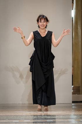 KEQIAO fashion show during the Milan Fashion Week - Womenswear Spring Summer 2027 in Milan, Italy, on 23 September 2026. The designer walks the runway at KEQIAO fashion show during the Milan Fashion Week - Womenswear Spring Summer 2027 in Milan, Italy, on 23 September 2026., Credit:Stefano Costantino TTL Stefano Costantino Avalon Italy, Milan  Copyright: xStefanoxCostantinoxTTLx xStefanoxCostantinox xAvalonx 1137646086