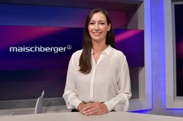 Pinar Atalay on the ARD talk show *maischberger* at the studio in Berlin-Adlershof, Berlin, September 23, 2026 Foto:xM.xBehrensx xFuturexImagex maischberger2309_6913
