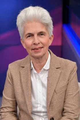 Marie Agnes Strack Zimmermann on the ARD talk show *maischberger* at the Berlin Adlershof studio, Berlin, September 23, 2026 Foto:xM.xBehrensx xFuturexImagex maischberger2309_6930