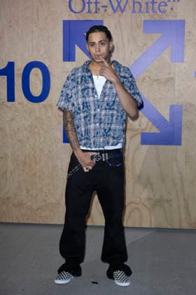 MFW Spring Summer 2027 Off-White™ 10x10 Imaginary Palace Party MP MILAN, ITALY - SEPTEMBER 23: Don Pero attends Off-White™ 10x10 Imaginary Palace during Milan Fashion Week Womenswear Spring Summer 2027 on September 23, 2026 in Milan, Italy. Photo by Marco Piovanotto Abacapress.com Milan Italy  Copyright: xPiovanottoxMarco ABACAx