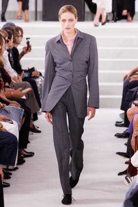 IPA88882271 - Milan, Milan Women™s Fashion Week Spring Summer 2027 - Women™s Fashion, Spring Summer 2027 - Jil Sander fashion show - pictured on the runway: Model.  Copyright: xCinziaxCamelax xx IPA88882271