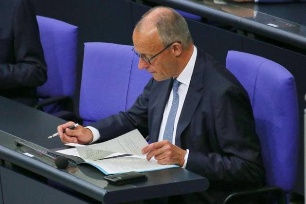 Berlin, Germany, September 24, 2026 German Bundestag 96th Session of the Bundestag Chancellor Friedrich Merz, CDU Copyright: xdtsxNachrichtenagenturx dts_136190