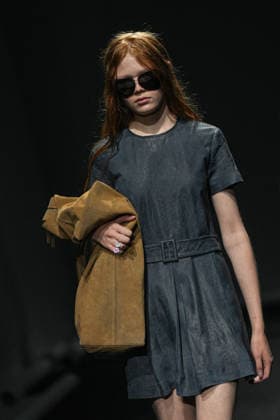 MFW - Maison Margiela Runway Models walk the runway during the Maison Margiela Spring Summer 2027 fashion show at Milan Women s Fashion Week in Milan, Italy on September 23, 2026. Photo by Riccardo Giordano IPA ABACAPRESS.COM Milan Italy  Copyright: xGiordanoxRiccardo IPA ABACAx