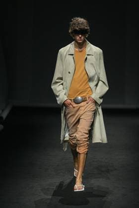 MFW - Maison Margiela Runway Models walk the runway during the Maison Margiela Spring Summer 2027 fashion show at Milan Women s Fashion Week in Milan, Italy on September 23, 2026. Photo by Riccardo Giordano IPA ABACAPRESS.COM Milan Italy  Copyright: xGiordanoxRiccardo IPA ABACAx