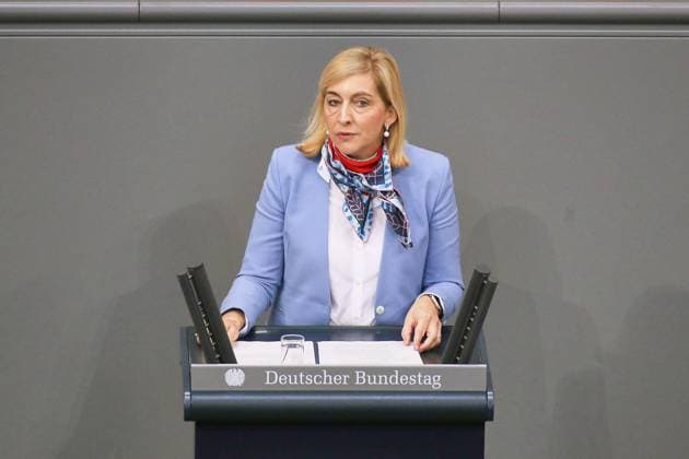 Berlin, Germany, September 24, 2026 German Bundestag 96th Session of the Bundestag Minister of the Chancellery Nina Warken, CDU Copyright: xdtsxNachrichtenagenturx dts_136193