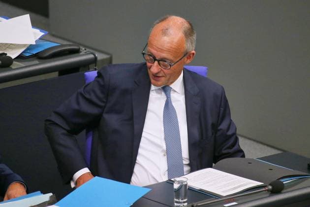 Berlin, Germany, September 24, 2026 German Bundestag 96th Session of the Bundestag Federal Chancellor Friedrich Merz, CDU Copyright: xdtsxNachrichtenagenturx dts_136195