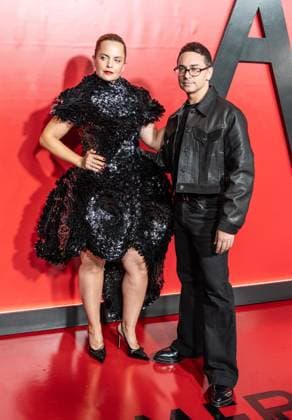 September 23, 2026, Bronx, New York, USA: Mena Suvari wearing dress by Christian Siriano and designer Christian Siriano attend premiere American Horror Story: 13 by FX Hulu at The Hotel Chelsea in New York, NY on September 23, 2026. Bronx USA  - ZUMAr339 20260923_znp_r339_119 Copyright: xLevxRadinx