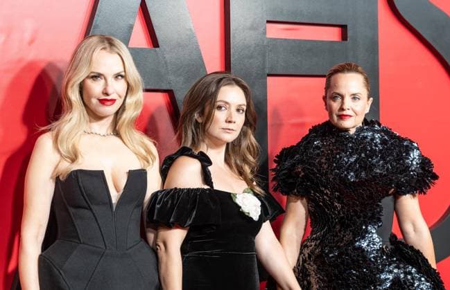 September 23, 2026, Bronx, New York, USA: Leslie Grossman, Billie Lourd and Mena Suvari attend premiere American Horror Story: 13 by FX Hulu at The Hotel Chelsea in New York, NY on September 23, 2026. Bronx USA  - ZUMAr339 20260923_znp_r339_144 Copyright: xLevxRadinx
