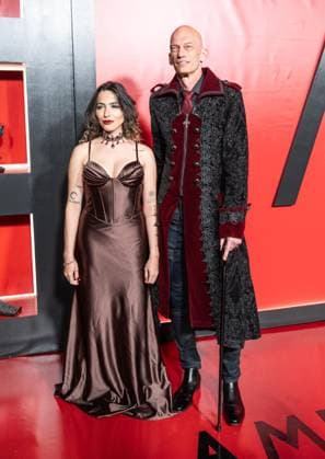 September 23, 2026, Bronx, New York, USA: Fedor Steer (R) attends premiere American Horror Story: 13 by FX Hulu at The Hotel Chelsea in New York, NY on September 23, 2026. Bronx USA  - ZUMAr339 20260923_znp_r339_169 Copyright: xLevxRadinx