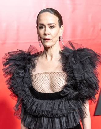 September 23, 2026, Bronx, New York, USA: Sarah Paulson wearing dress by Valentino attends premiere American Horror Story: 13 by FX Hulu at The Hotel Chelsea in New York, NY on September 23, 2026. Bronx USA  - ZUMAr339 20260923_znp_r339_189 Copyright: xLevxRadinx