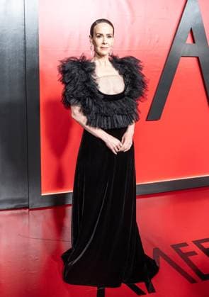 September 23, 2026, Bronx, New York, USA: Sarah Paulson wearing dress by Valentino attends premiere American Horror Story: 13 by FX Hulu at The Hotel Chelsea in New York, NY on September 23, 2026. Bronx USA  - ZUMAr339 20260923_znp_r339_193 Copyright: xLevxRadinx