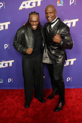 Arrivals for the America s Got Talent Season 21 final winner at Hotel Dena Pasadena Featuring: Terry Crews, KSI Where: Los Angeles, California, United States When: 24 Sep 2026 Credit: Faye s Vision Cover Images EDITORIAL USE ONLY. NOT FOR USE BY NEWSPAPERS BASED IN THE UK. Copyright: xx coverimg56050573