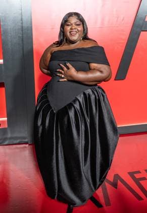 September 23, 2026, Bronx, New York, USA: Gabourey Sidibe wearing dress by ElleNelle attends premiere American Horror Story: 13 by FX Hulu at The Hotel Chelsea in New York, NY on September 23, 2026. Bronx USA  - ZUMAr339 20260923_znp_r339_256 Copyright: xLevxRadinx