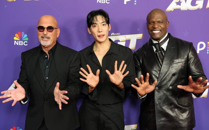 Arrivals for the America s Got Talent Season 21 final winner at Hotel Dena Pasadena Featuring: Howie Mandel, Yu Hojin, Terry Crews Where: Los Angeles, California, United States When: 24 Sep 2026 Credit: Faye s Vision Cover Images EDITORIAL USE ONLY. NOT FOR USE BY NEWSPAPERS BASED IN THE UK. Copyright: xx coverimg56050520