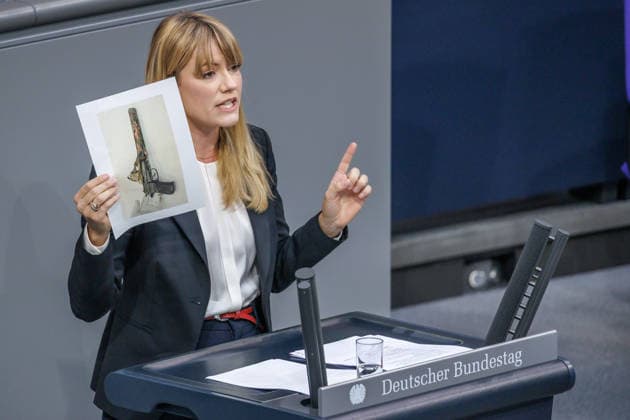 Bundestag Clara Buenger The Left in the German Bundestag on September 24, 2026, in Berlin, Berlin, Germany, Bundestag